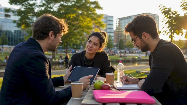 1782360688700teamdiscussingwebtechnicalpartnership | Webstart Échange entre collègues autour d’un partenariat technique pour le web