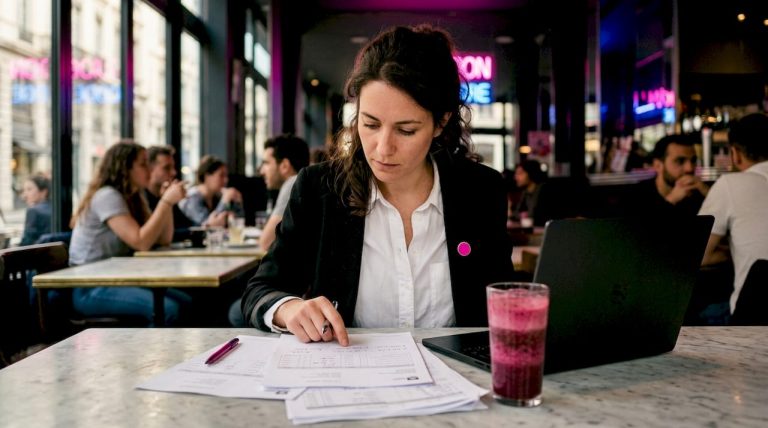 1784008392819businesswomanreviewingecommercedeliverycosts | Webstart Une chef d’entreprise analyse les frais de livraison liés à sa boutique en ligne.